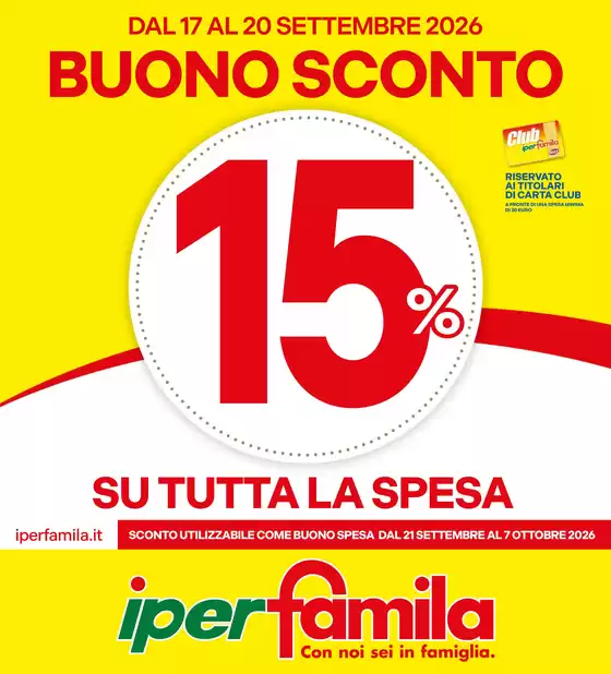 Volantino Iperfamila | SOTTOPREZZO | 2026-09-17T00:00:00.000Z - 2026-10-07T00:00:00.000Z