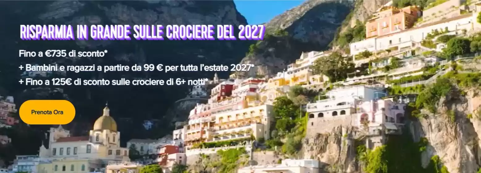 Volantino Royal Caribbean | Fino a €735 di sconto | 2026-09-15T00:00:00.000Z - 2026-09-21T00:00:00.000Z