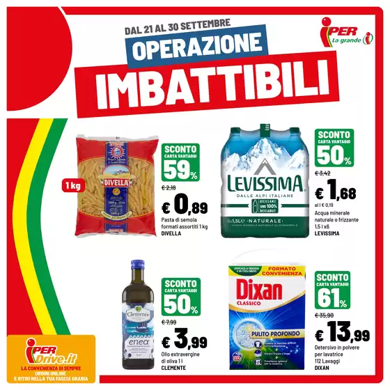 Volantino Iper La grande i a Rozzano | Operazione imbattibili | 2026-09-21T00:00:00.000Z - 2026-09-30T00:00:00.000Z