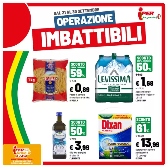 Volantino Iper La grande i a Orio al Serio | Operazione imbattibili | 2026-09-21T00:00:00.000Z - 2026-09-30T00:00:00.000Z
