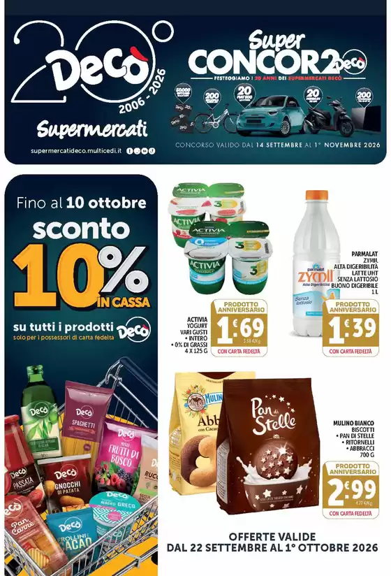 Volantino Decò a Rocca Priora | Super concor2o | 2026-09-22T00:00:00.000Z - 2026-10-01T00:00:00.000Z