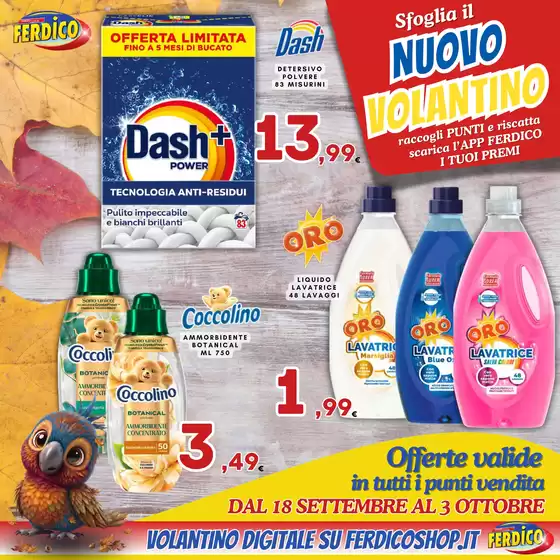 Volantino Ferdico a Offlaga | Dal 18 settembre al 3 ottobre | 2026-09-18T00:00:00.000Z - 2026-10-03T00:00:00.000Z