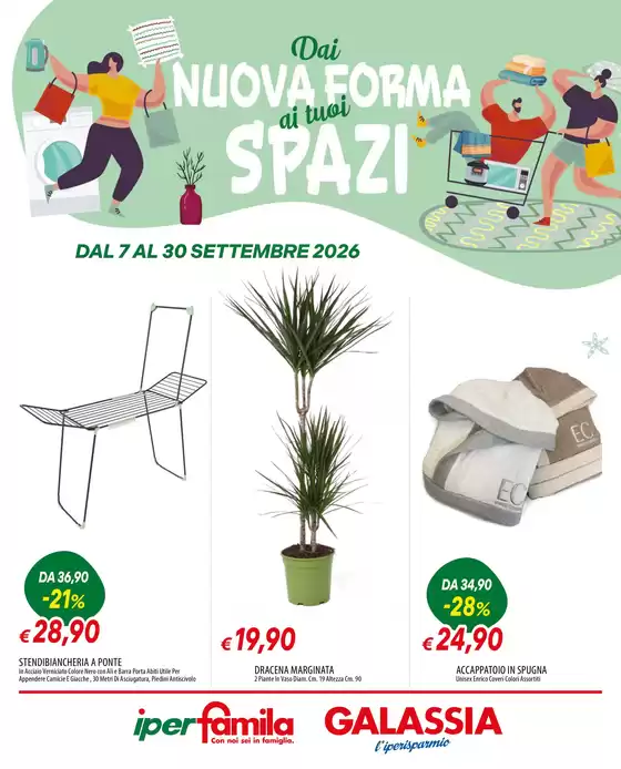 Volantino Iperfamila | Rinnoviamo casa | 2026-09-07T00:00:00.000Z - 2026-09-30T00:00:00.000Z