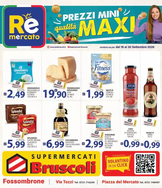 Volantino Bruscoli | Prezzi mini  | 2026-09-18T00:00:00.000Z - 2026-09-30T00:00:00.000Z