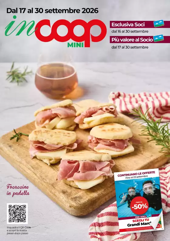 Volantino Coop a Casapulla | Dal 17 al 30 settembre 2026 | 2026-09-17T00:00:00.000Z - 2026-09-30T00:00:00.000Z