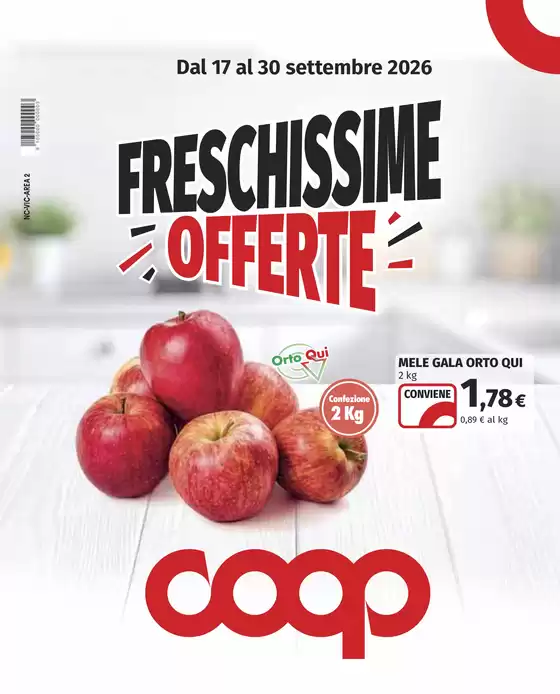 Volantino Coop a Cassolnovo | Freschissime offerte | 2026-09-17T00:00:00.000Z - 2026-09-30T00:00:00.000Z