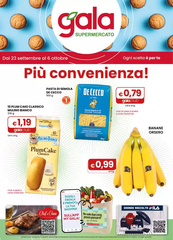 Volantino Gala a Villamaina | Piu convenienza! | 2026-09-23T00:00:00.000Z - 2026-10-06T00:00:00.000Z