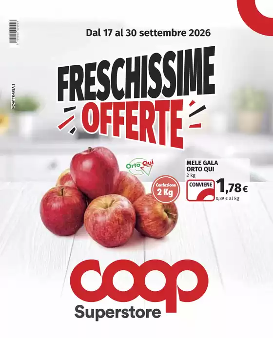 Volantino Coop a Torino | Freschissime offerte | 2026-09-17T00:00:00.000Z - 2026-09-30T00:00:00.000Z