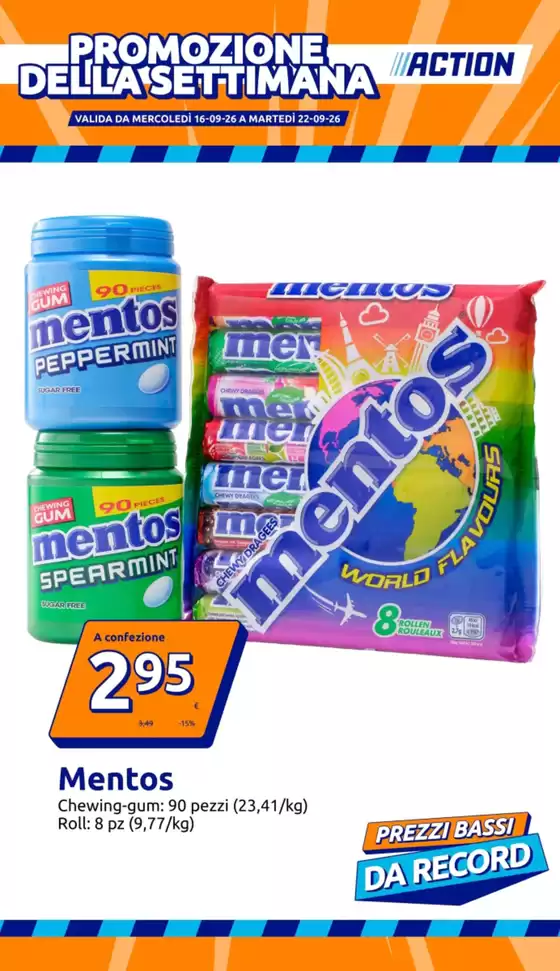 Volantino Action a | Promozione della settimana | 2026-09-16T00:00:00.000Z - 2026-09-22T00:00:00.000Z