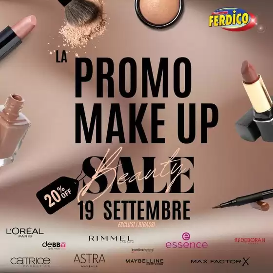 Volantino Ferdico a Bollate | La promo make up | 2026-09-19T00:00:00.000Z - 2026-09-19T00:00:00.000Z