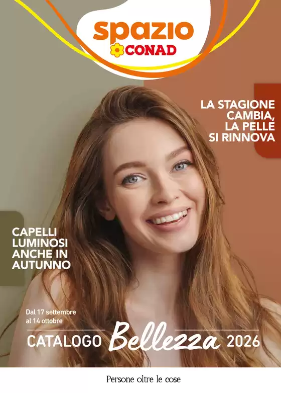 Volantino Spazio Conad a Marghera | Catalogo Bellezza 2026 | 2026-09-17T00:00:00.000Z - 2026-10-14T00:00:00.000Z