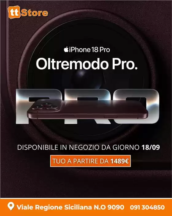 Volantino TT Store a Castelfranco Veneto | OffertE | 2026-09-17T00:00:00.000Z - 2026-09-18T00:00:00.000Z