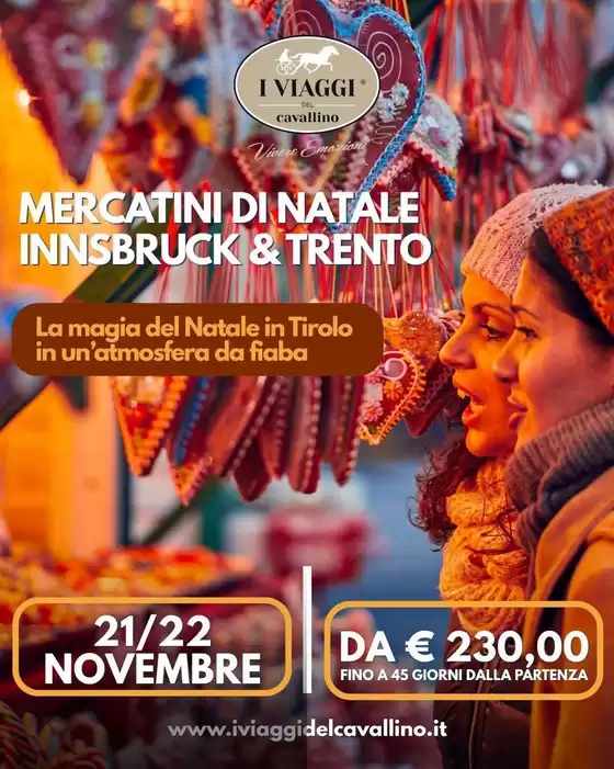 Volantino I viaggi del cavallino a Verbania | La magia di natale | 2026-11-21T00:00:00.000Z - 2026-11-22T00:00:00.000Z