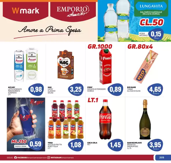 Volantino Emporio Amato a Sorrento | Amore a prima spesa | 2026-09-17T00:00:00.000Z - 2026-09-30T00:00:00.000Z