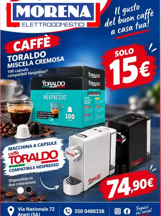 Volantino Morena Elettrodomestici a Casalgrasso | Solo 15€ | 2026-09-17T00:00:00.000Z - 2026-09-30T00:00:00.000Z