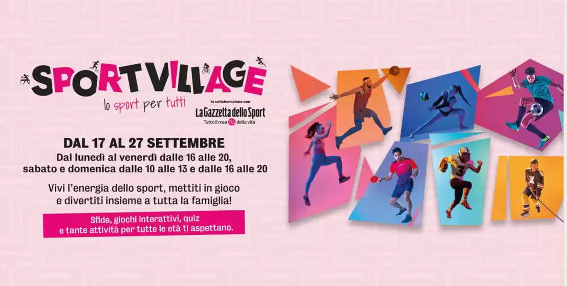 Volantino To Dream a San Fior | Sportvillage | 2026-09-17T00:00:00.000Z - 2026-09-27T00:00:00.000Z