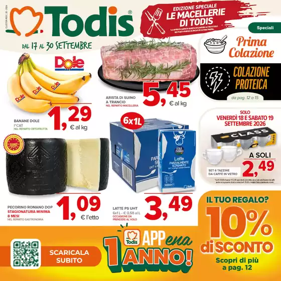 Volantino Todis a Trino | Prima Colazione | 2026-09-17T00:00:00.000Z - 2026-09-30T00:00:00.000Z