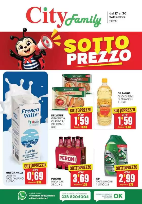Volantino City Family | Sottoprezzo | 2026-09-17T00:00:00.000Z - 2026-09-30T00:00:00.000Z