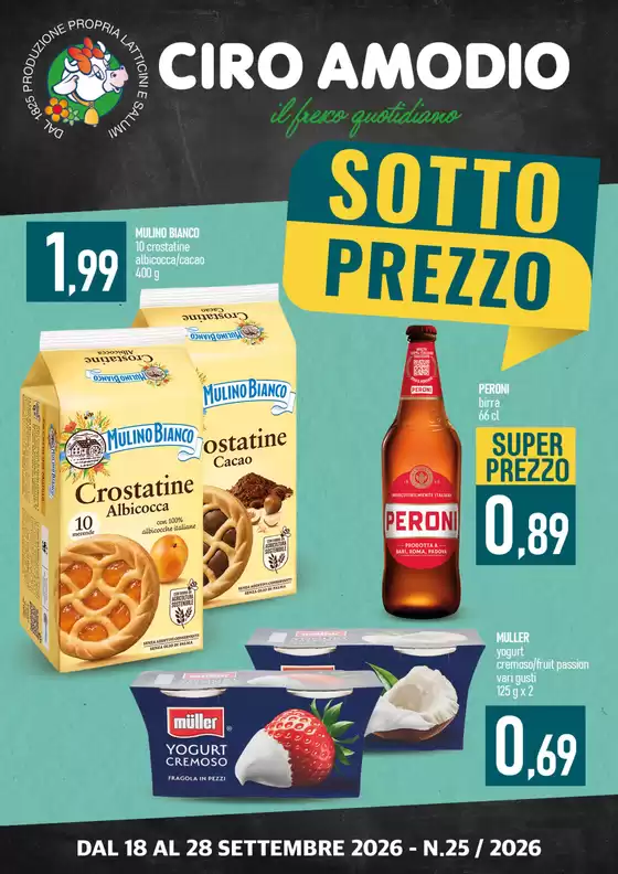 Volantino Ciro Amodio a Sticciano Scalo | Sottoprezzo | 2026-09-18T00:00:00.000Z - 2026-09-28T00:00:00.000Z