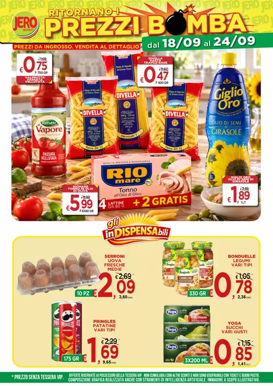 Volantino Jero Market a Caivano | Prezzi bomba | 2026-09-18T00:00:00.000Z - 2026-09-24T00:00:00.000Z