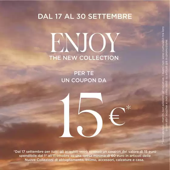 Volantino Coin a Roma | Enjoy | 2026-09-17T00:00:00.000Z - 2026-09-30T00:00:00.000Z