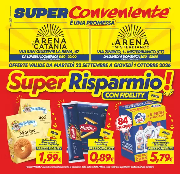 Volantino SuperConveniente | Super risparmio! | 2026-09-22T00:00:00.000Z - 2026-10-01T00:00:00.000Z