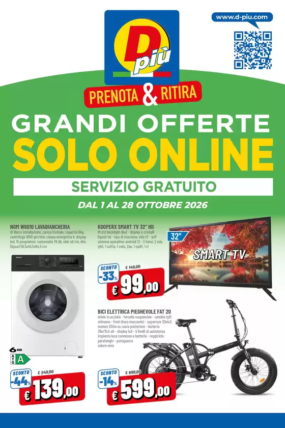 Volantino Dpiu | Prenota e ritira | 2026-10-01T00:00:00.000Z - 2026-10-28T00:00:00.000Z