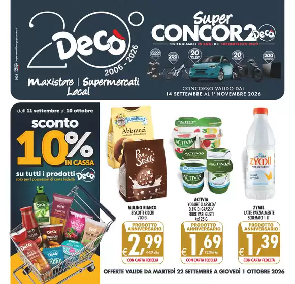 Volantino Decò a Mazara del Vallo | Super concorso | 2026-09-22T00:00:00.000Z - 2026-10-01T00:00:00.000Z