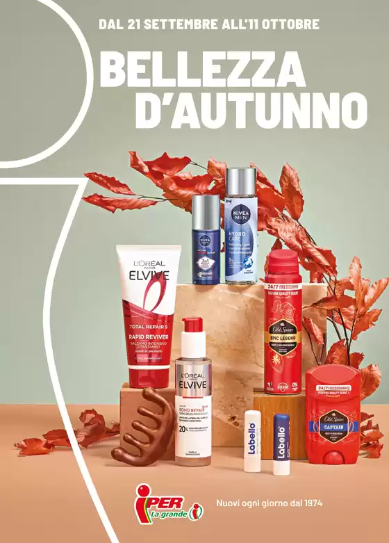 Volantino Iper La grande i | Bellezza d'autunno | 2026-09-21T00:00:00.000Z - 2026-10-11T00:00:00.000Z