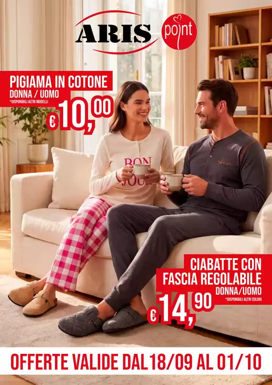 Volantino Aris Point | Offerte | 2026-09-18T00:00:00.000Z - 2026-10-01T00:00:00.000Z