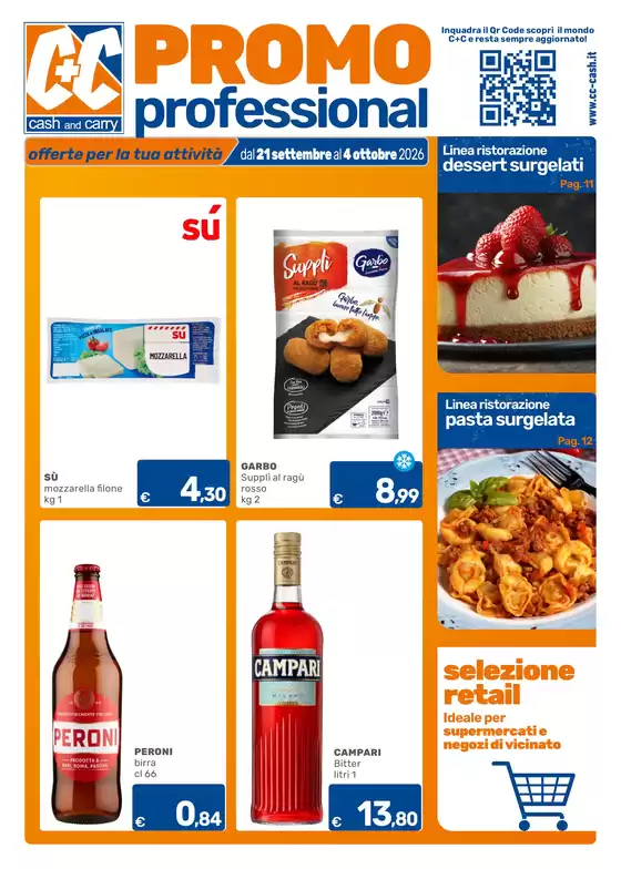 Volantino C+C a Foligno | Promo professional | 2026-09-21T00:00:00.000Z - 2026-10-04T00:00:00.000Z
