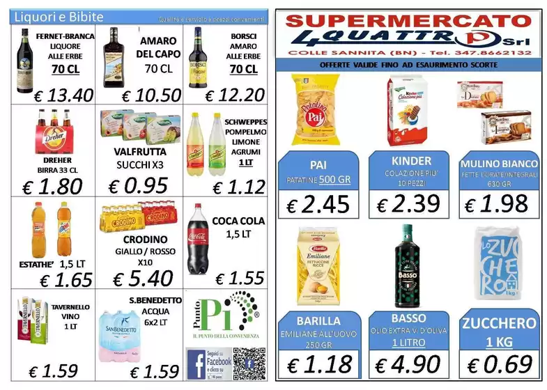Volantino Supermercato 4P | Offerte Supermercato 4P | 2026-09-21T00:00:00.000Z - 2026-09-27T00:00:00.000Z