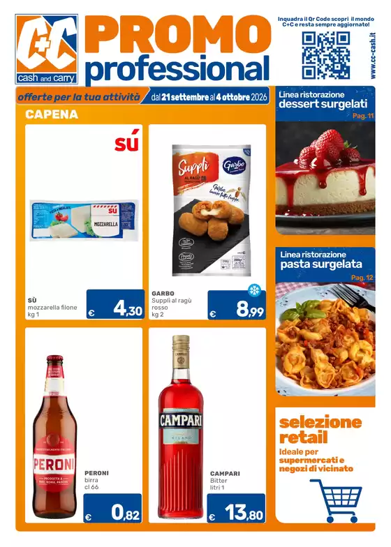 Volantino C+C | Promo professional | 2026-09-21T00:00:00.000Z - 2026-10-04T00:00:00.000Z