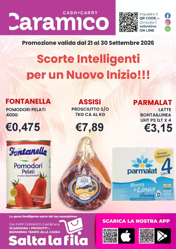 Volantino Caramico | Scorte Intelligenti per un Nuovo Inizio!!! | 2026-09-21T00:00:00.000Z - 2026-09-30T00:00:00.000Z