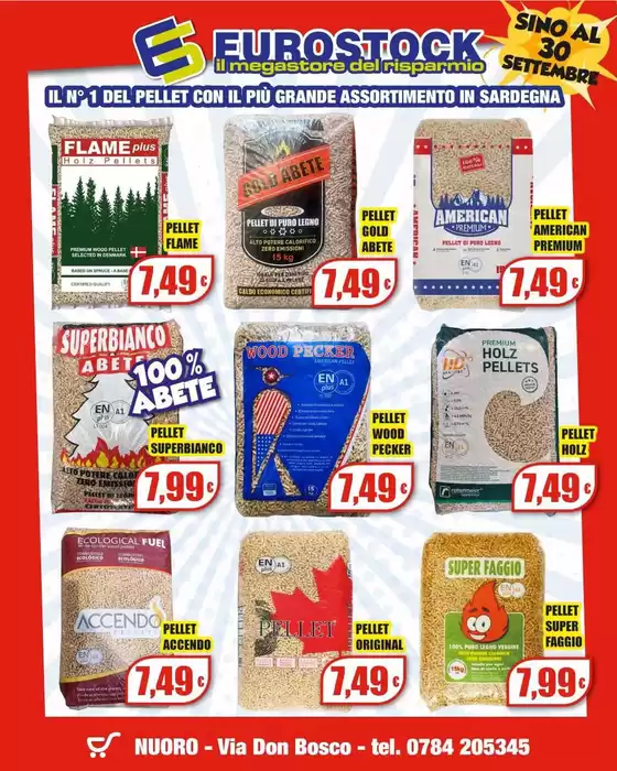 Volantino Eurostock | Sino al 30 settembre | 2026-09-19T00:00:00.000Z - 2026-09-30T00:00:00.000Z
