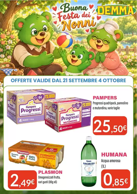 Volantino Sanitaria Demma a Valdilana | Buona festa di nonni | 2026-09-21T00:00:00.000Z - 2026-10-04T00:00:00.000Z