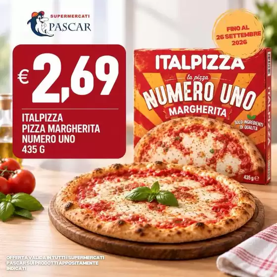 Volantino Pascar | Fino al 26 settembre 2026 | 2026-09-20T00:00:00.000Z - 2026-09-26T00:00:00.000Z