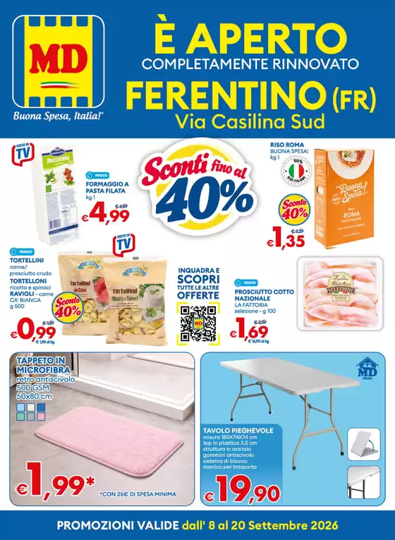 Volantino MD a Ercolano | Tutto a 1 euro | 2026-09-22T00:00:00.000Z - 2026-10-04T00:00:00.000Z