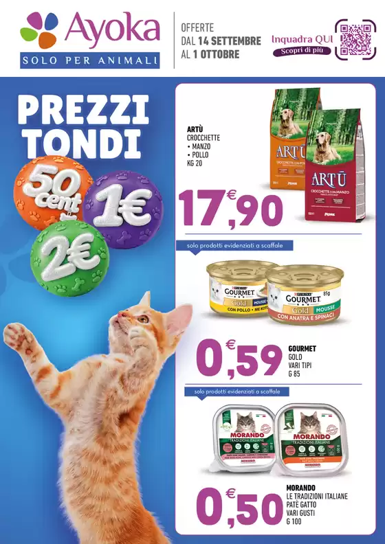 Volantino Ayoka a Varallo | Prezzi tondi | 2026-09-21T00:00:00.000Z - 2026-10-01T00:00:00.000Z