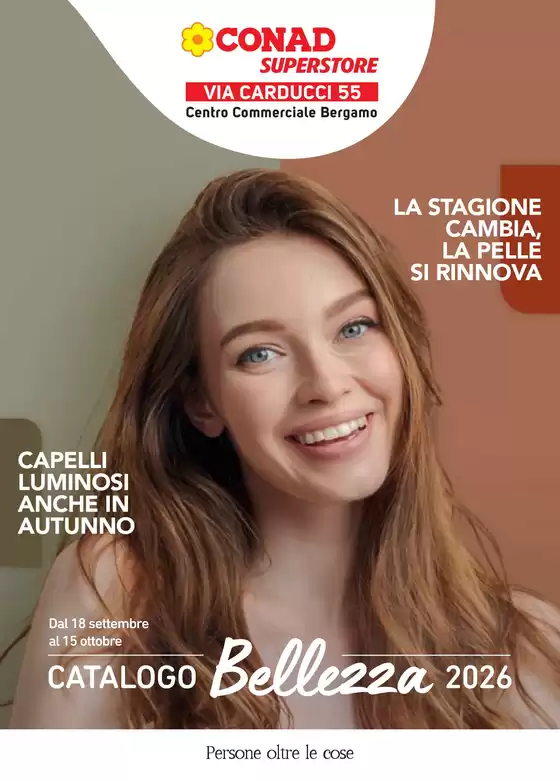 Volantino Conad Superstore | CATALOGO BELLEZZA | 2026-09-18T00:00:00.000Z - 2026-10-15T00:00:00.000Z