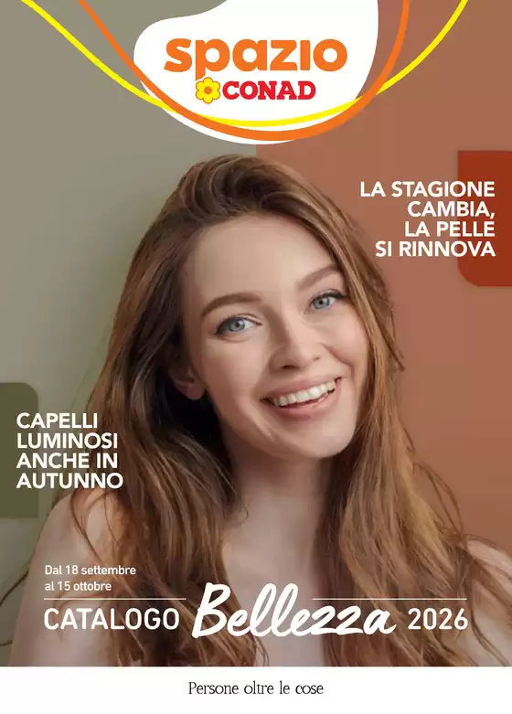 Volantino Spazio Conad | CATALOGO BELLEZZA | 2026-09-21T00:00:00.000Z - 2026-10-15T00:00:00.000Z