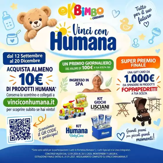 Volantino Ok Bimbo a Bultei | Le migliori offerte per gli acquirenti parsimoniosi | 2026-09-12T00:00:00.000Z - 2026-12-20T00:00:00.000Z