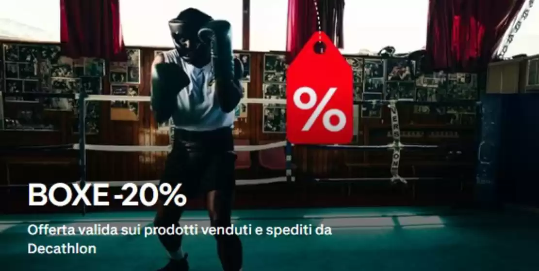 Volantino Decathlon | Boxe -20% | 2026-09-22T00:00:00.000Z - 2026-10-06T00:00:00.000Z