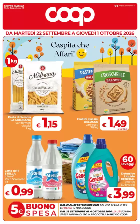 Volantino Coop | Caspita che affari | 2026-09-22T00:00:00.000Z - 2026-10-01T00:00:00.000Z