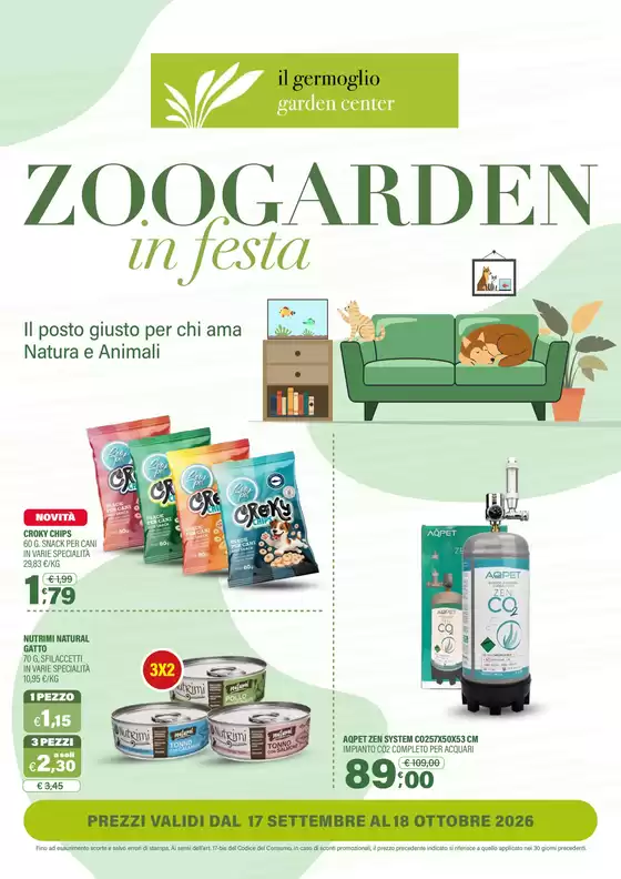 Volantino il Germoglio a Quarrata | Zoogarden in festa | 2026-09-22T00:00:00.000Z - 2026-10-18T00:00:00.000Z