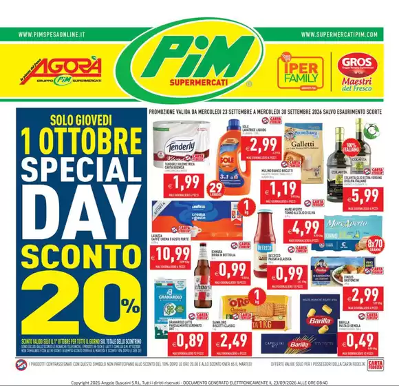Volantino IperFamily | Offerte | 2026-09-23T00:00:00.000Z - 2026-09-30T00:00:00.000Z