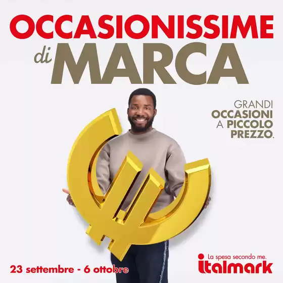 Volantino Italmark a San Vittore Olona | Occasionissime di marca | 2026-09-23T00:00:00.000Z - 2026-10-06T00:00:00.000Z