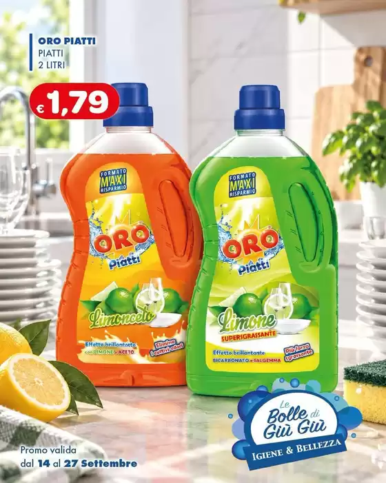 Volantino Le Bolle di Giù Giù | Offerte Le Bolle di Giù Giù | 2026-09-14T00:00:00.000Z - 2026-09-27T00:00:00.000Z