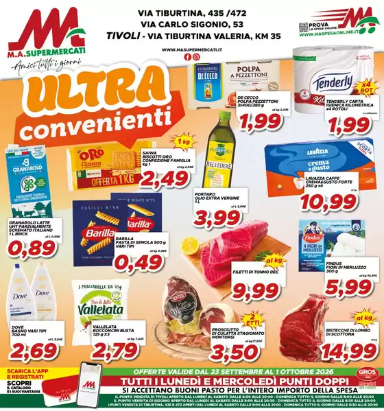Volantino MA Supermercati | Ultra convenienti | 2026-09-23T00:00:00.000Z - 2026-10-01T00:00:00.000Z