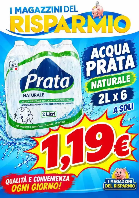 Volantino Magazzini del Risparmio | Acqua prata | 2026-09-23T00:00:00.000Z - 2026-09-23T00:00:00.000Z